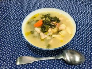 soupe de legumes mogettes